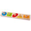 Bigjigs Baby Vkladacie puzzle tvary