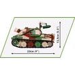 COBI 2585 II WW 38 cm Sturmmorser Sturmtiger, 1:28, 1100 k, 1 f