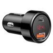 Baseus Magic Car Charger USB USB-C QC 4.0 PD 45W -černá