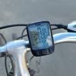 Multifunkční cyklistický tachometr s LCD displejem - černý