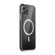 Pouzdro na telefon Baseus Magnetic Crystal Clear pro iPhone 11 Pro Max (průhledné) s ochranným krytem displeje z tvrzeného skla a čisticí sadou