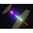 Polystyrénové letadlo s LED a elektromotorem - 27,5 cm