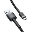 Baseus Cafule Kabel USB pro Micro 2A 3m šedo-černý