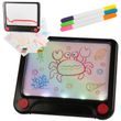 Svítící grafický tablet pro děti se 3 fixy - neon