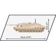 COBI 3106 Armed Forces Abrams M1A2, 1:72, 174 k