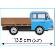 COBI 24593 Barkas B1000 nákladní, 1:35, 156 k