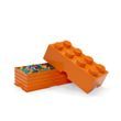 LEGO úložný box 8 - oranžová