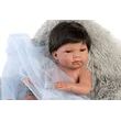 Llorens 73803 NEW BORN CHLAPEČEK - realistická panenka miminko s celovinylovým tělem - 40 cm
