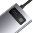 Rozbočovač 4v1 Baseus Metal Gleam Series, USB-C na USB 3.0 USB 2.0 HDMI USB-C PD