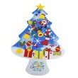 Vánoční stromeček s 30 ozdobami modrý - 100 cm