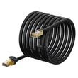 Síťový kabel Baseus Ethernet RJ45, 10 Gb/s, 10 m (černý)
