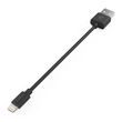 Kabel USB na Lightning Cygnett 12W 0,1 m (černý)