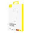 Magnetické pouzdro na telefon pro iP 14 Pro Max Baseus OS-Lucent Series (čiré)