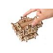 Ugears 3D dřevěné mechanické puzzle Úložný box na karty