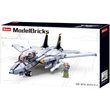 Sluban Model Bricks M38-B0755 Moderné stíhacie lietadlo