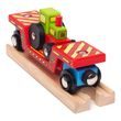 Bigjigs Rail Vagon s traktorem + 2 koleje