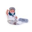 Antonio Juan 33235 PIPO HAIR - realistická panenka miminko s měkkým látkovým tělem - 42 cm