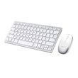 Kombinovaná myš a klávesnice Omoton KB066 30 (stříbrná)