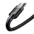 Kabel Baseus Cafule Micro USB 2,4A 1m (šedo-černý)