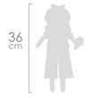 Deuevas 20048 plyšová bábika sladká- 36 cm s kolískou