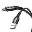 Kabel USB-Micro USB Vipfan Colorful X13, 3A, 1,2 m (černý)