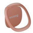 Baseus Neviditelný držák prstenu pro chytré telefony - růžově-zlatý