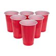 Beer Pong s dřevěným tácem, včetně 12 kelímků