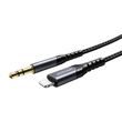 Port Audio kabel 3,5 mm Lightning 2 m Joyroom SY-A02 (černý)