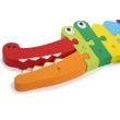 Small Foot Vkládací puzzle krokodýl ABC