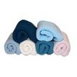 Bavlněná deka, dečka pletená, BASIC, 80x90cm, Baby Nellys - modrá