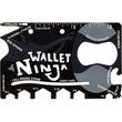 Ocelová multifunkční karta - Wallet Ninja 18v1