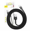 Baseus Cafule USB Lightning kabel 2,4 A 0,5 m (šedo-černý)