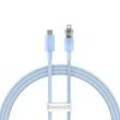Rychlonabíjecí kabel Baseus USB-C na Lightning Explorer Series 1m, 20W (modrý)