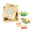 Bigjigs Toys Obliekacie puzzle Pani medvedice