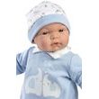 Llorens 13847 JOEL - realistická panenka miminko s měkkým látkovým tělem - 38 cm