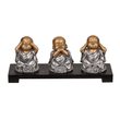3 dekoratívne postavy, Buddha