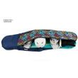 Obal na dětský snowboard Benwild 135 cm Geometric modrá