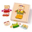 Bigjigs Toys Obliekacie puzzle Pani medvedice