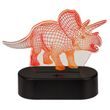 Lampička 3D Dinosaurus Triceratops