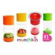 Munchkin - Netekoucí hrnek s infuzérem 414 ml - oranžový