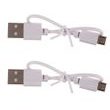 USB LED světlo na kolo CREE XL-L T6 včetně zadního světla - (Trizand)