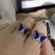Náladový prsteň - motýš