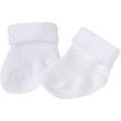 Kojenecké ponožky bavlna, Z&amp;Z, bílé, vel. 3-6 m