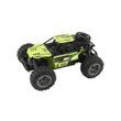 Auto RC buggy terénní zelené 22cm plast 2,4GHz na baterie + dobíjecí pack v krabici 32x16x18cm