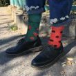 Veselé ponožky - lienka