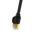 Baseus Cat 7 Gigabit Ethernet RJ45 kabel 1m černý