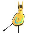 Herní sluchátka Dareu EH732 USB RGB (žlutá)