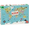 Vilac Puzzle Svet Map 500 kusov