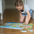 Bigjigs Toys Podlahové puzzle Město 48 dílků