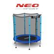 Zahradní trampolína pro děti 140 cm 4,5 stopa Neo-Sport